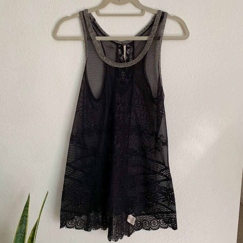 Free People Lace Tunic